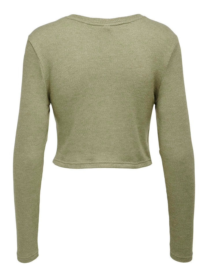 ONLY Mira Waffle Cropped Top
