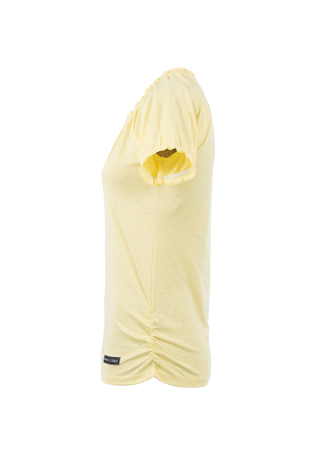 SOQUESTO Damen Carmenshirt gepunktet