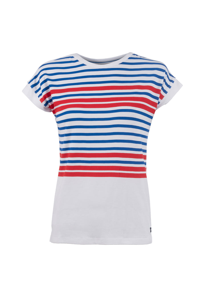SOQUESTO Damen T-Shirt Streifen