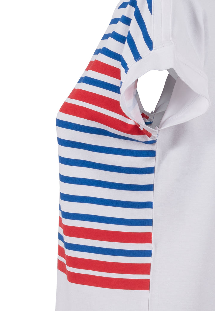 SOQUESTO Damen T-Shirt Streifen