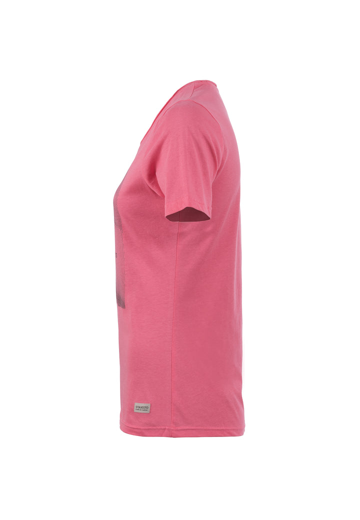 SOQUESTO Damen T-Shirt Baumwolle