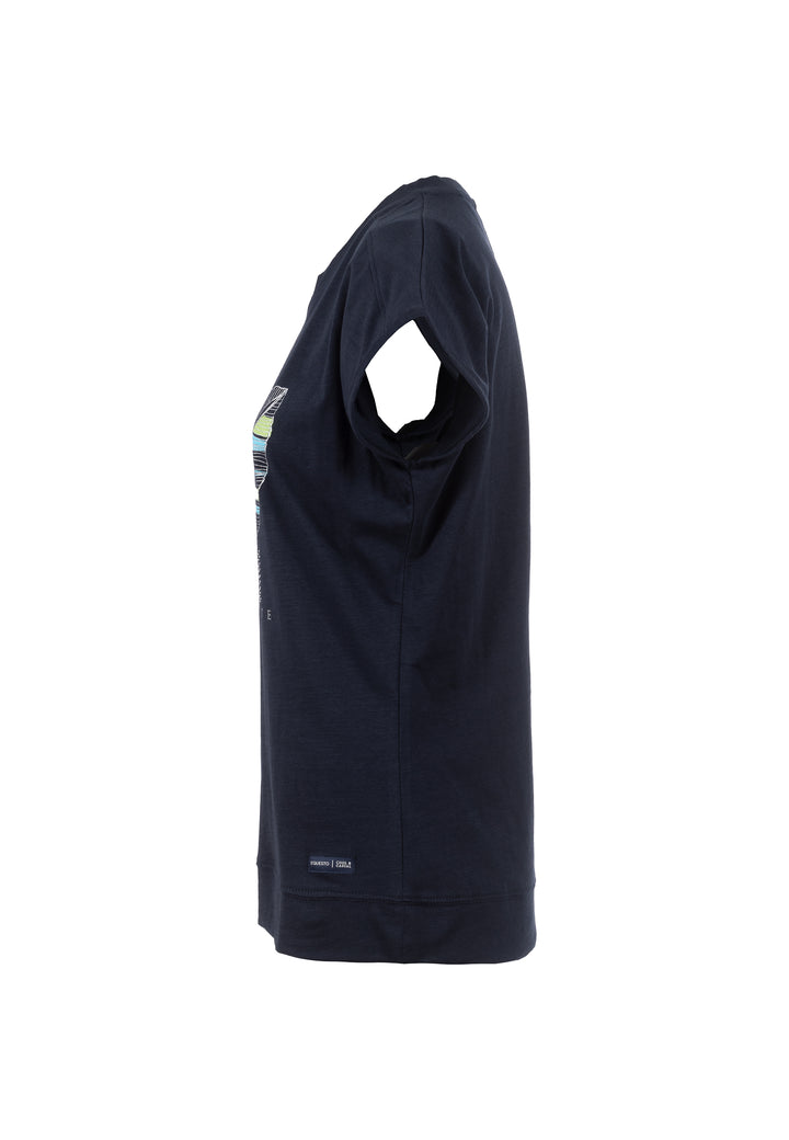 SOQUESTO Damen T-Shirt Baumwolle