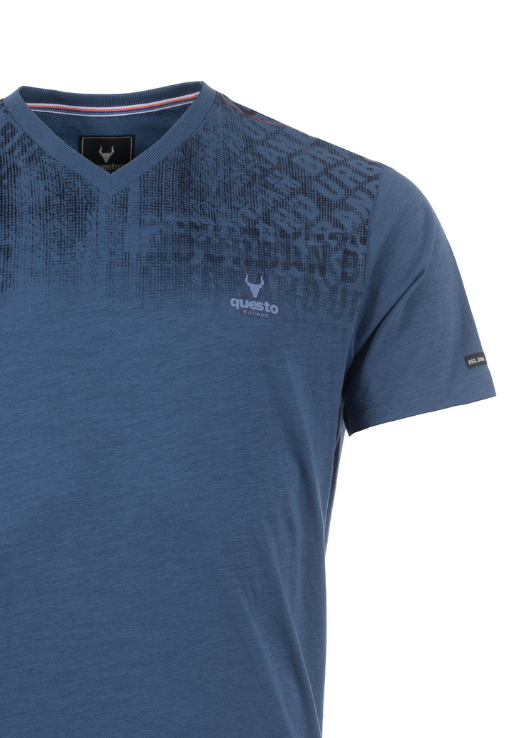 SOQUESTO Herren T-Shirt V-Neck