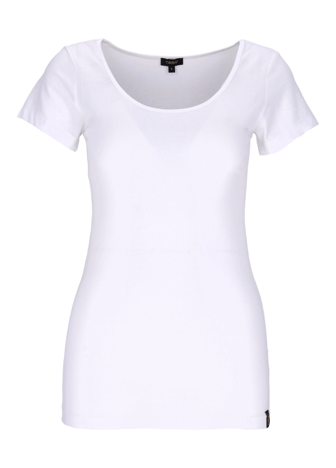 TARA M Damen T-Shirt Weiß