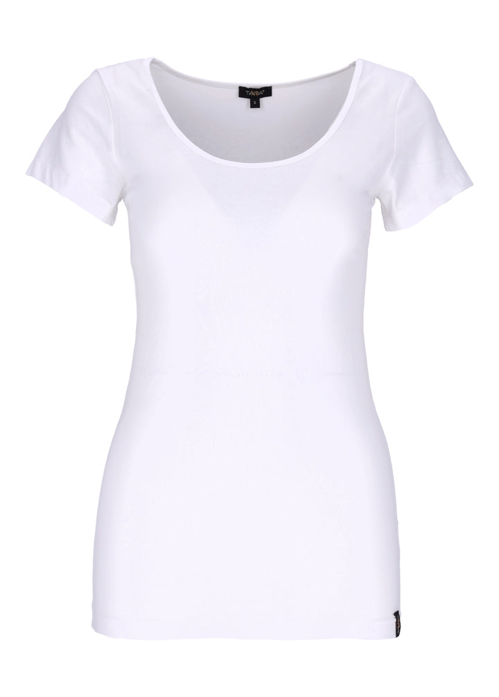 TARA M Damen T-Shirt Weiß