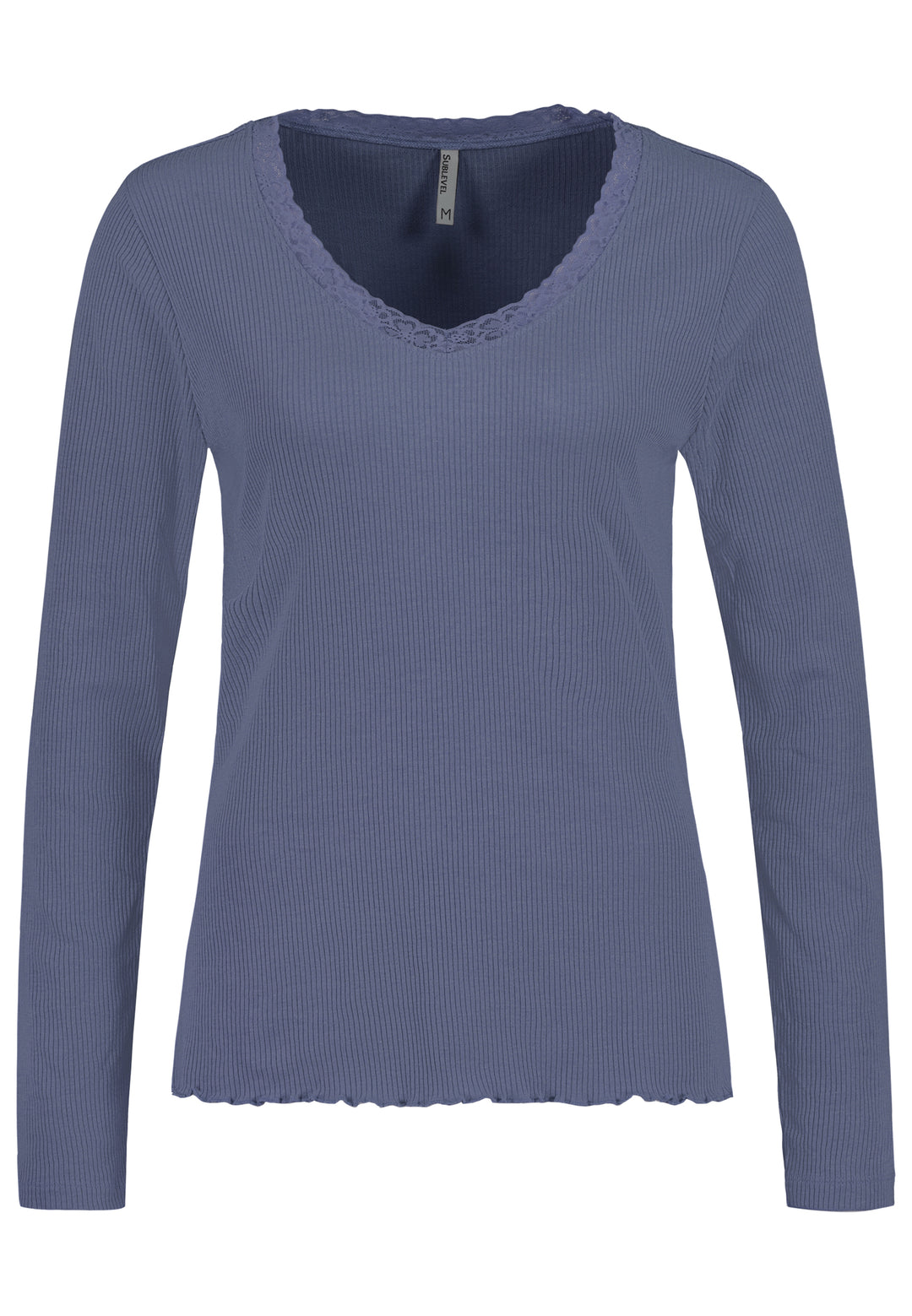 Authentic Style Langarm-Shirt V-Ausschnitt