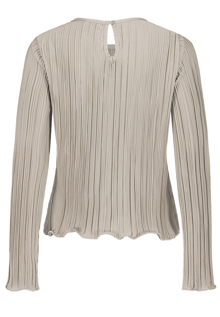 Authentic Style Plisee Shirt Langarm