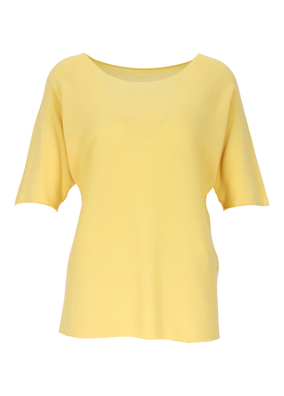 Splash of Color Feinstrick T-Shirt Damen