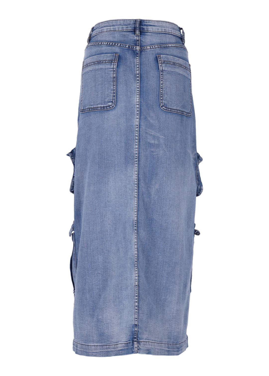 Splash of Color Jeansrock Cargo