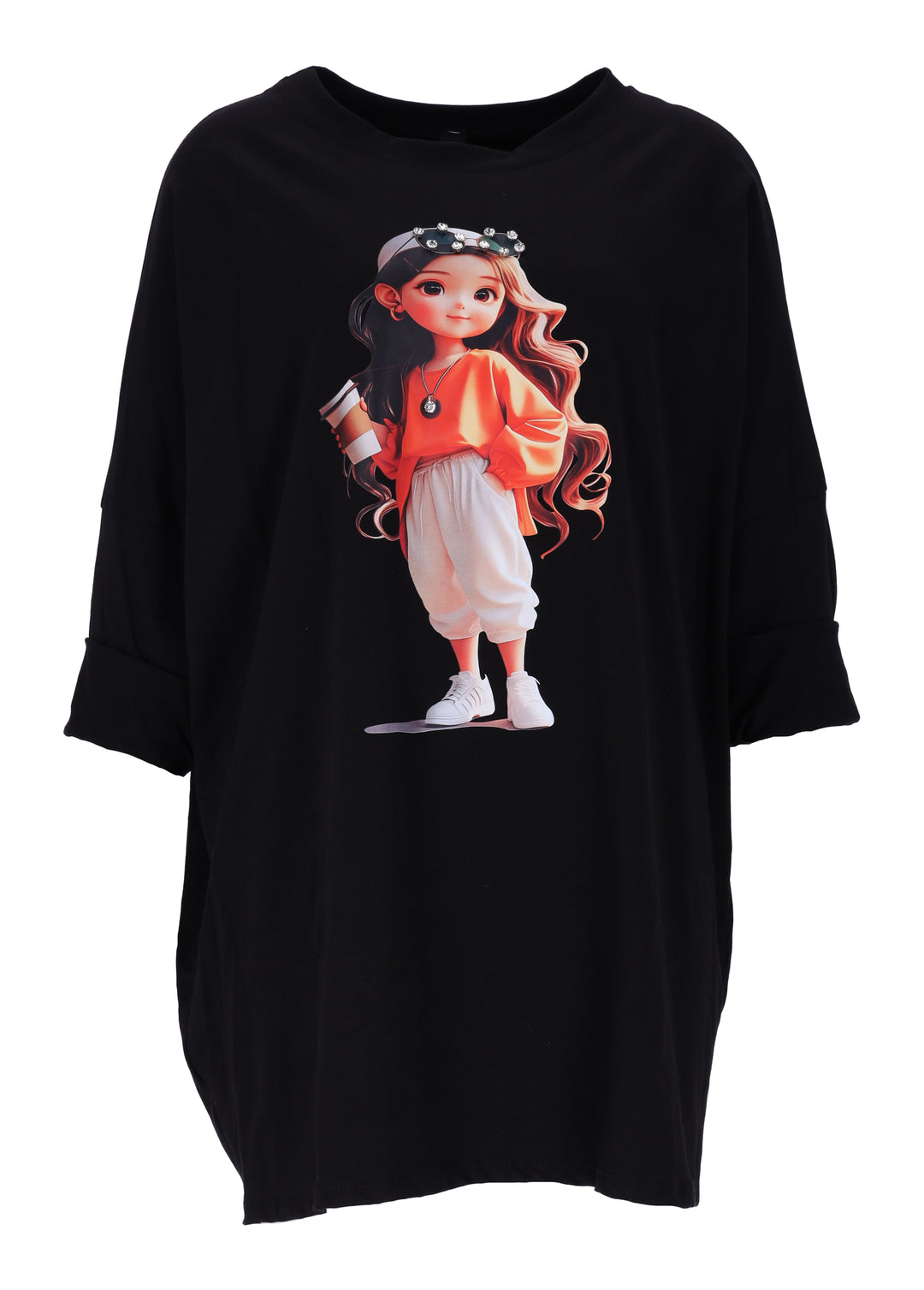 Splash of Color Longshirt Print Mädchen