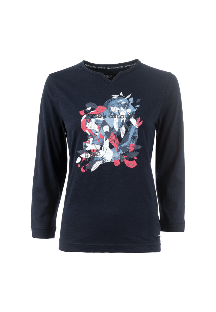 SOQUESTO Damen Shirt 3/4-Arm