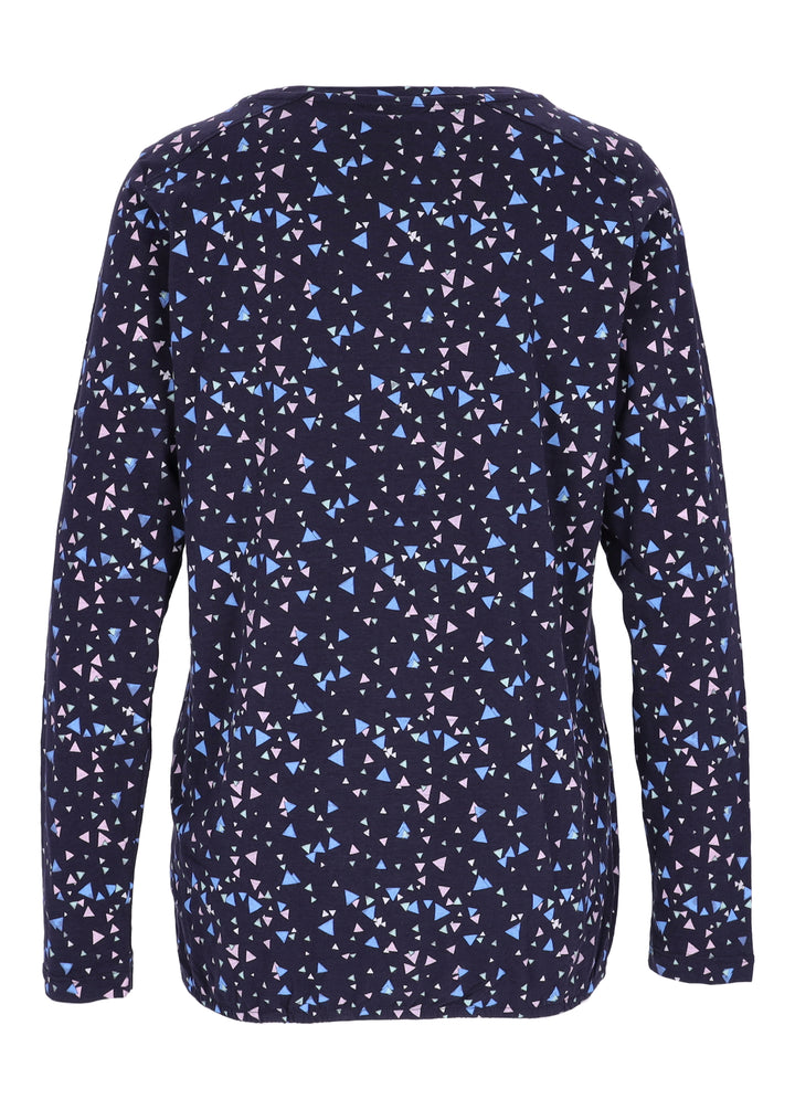TARA M Damen Langarmshirt Baumwolle