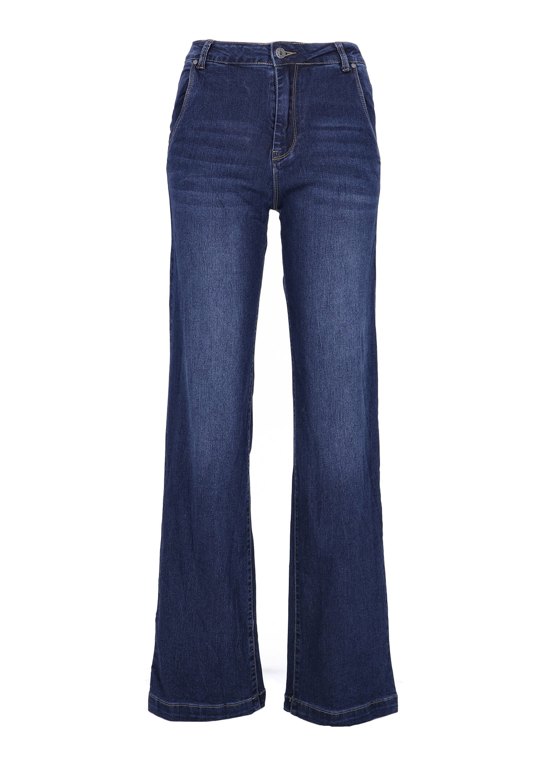 Splash of Color Damen Wide Leg Jeans