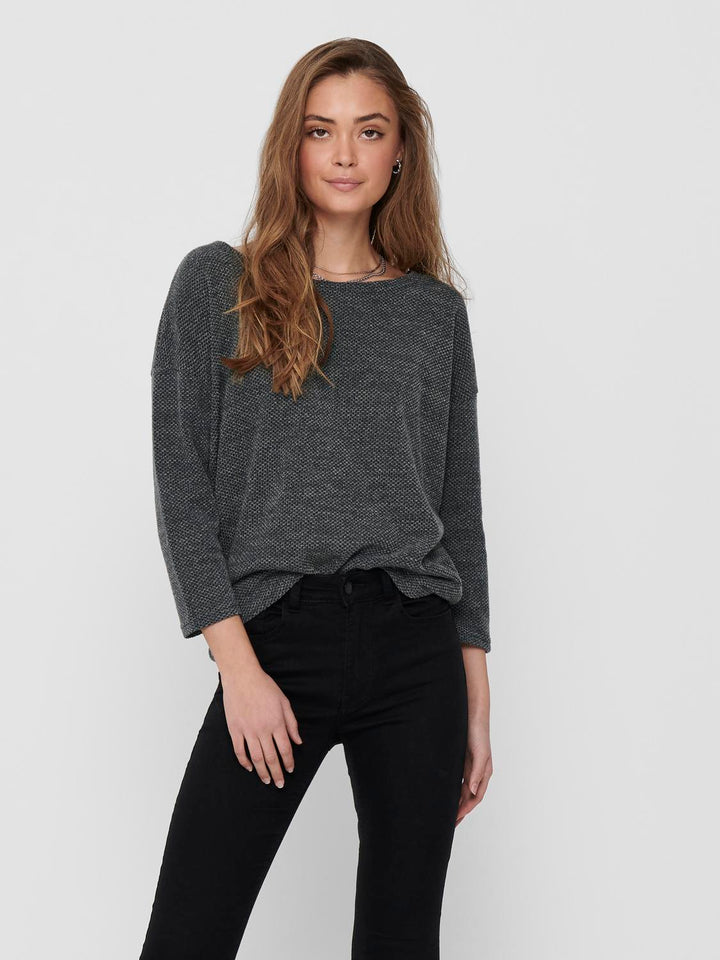 ONLY Shirt mit 3/4-Ärmeln