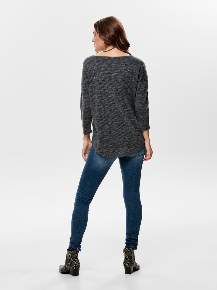 ONLY Shirt mit 3/4-Ärmeln