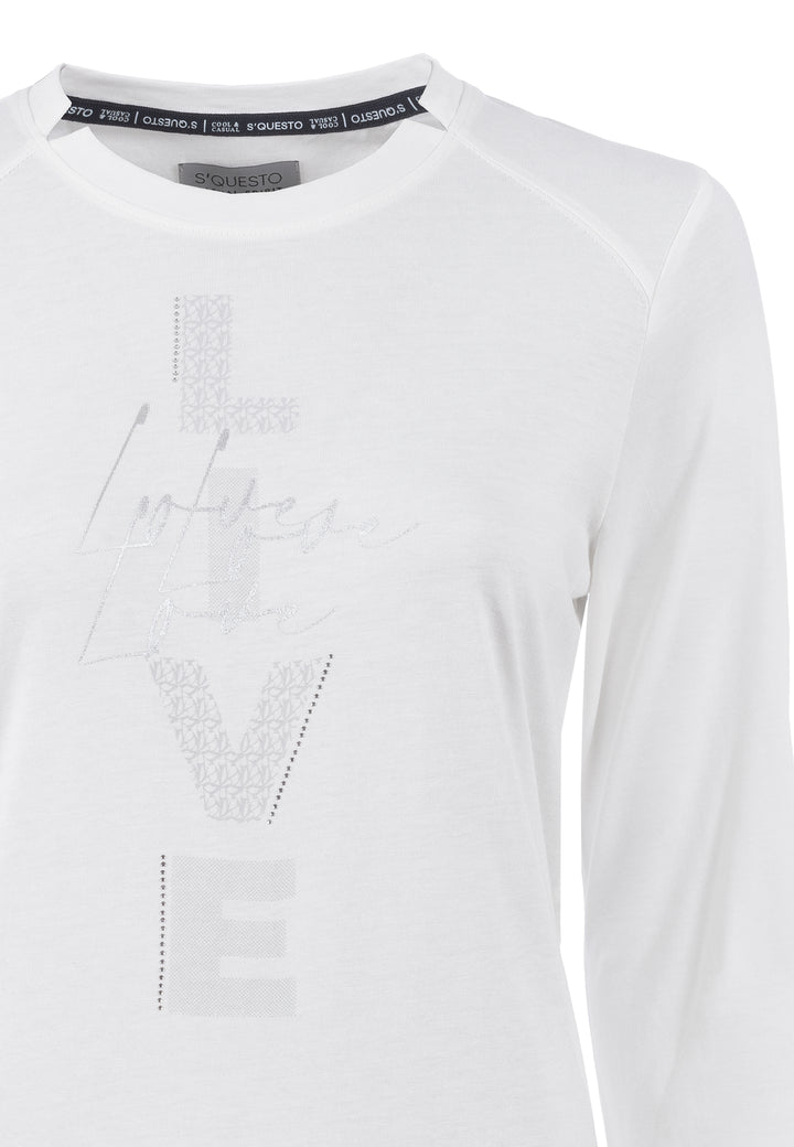 SOQUESTO Damen Shirt mit Raffung