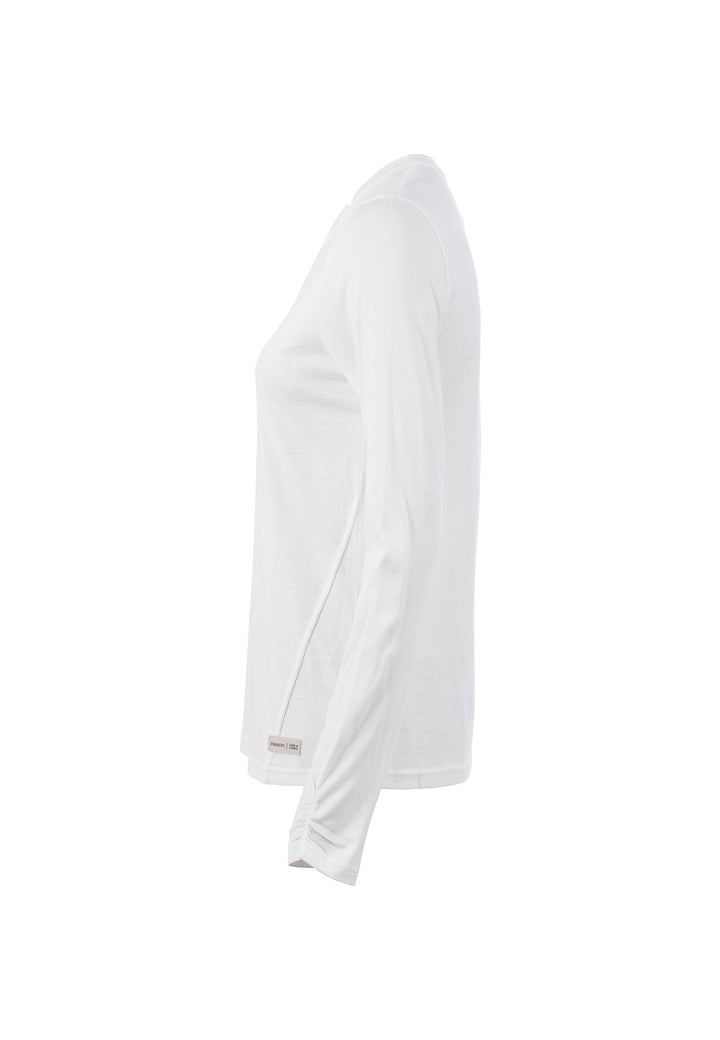 SOQUESTO Damen Shirt mit Raffung