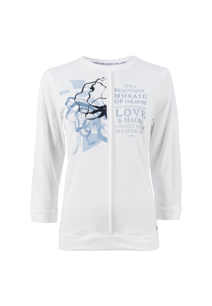 SOQUESTO Damen T-Shirt 3/4-Arm