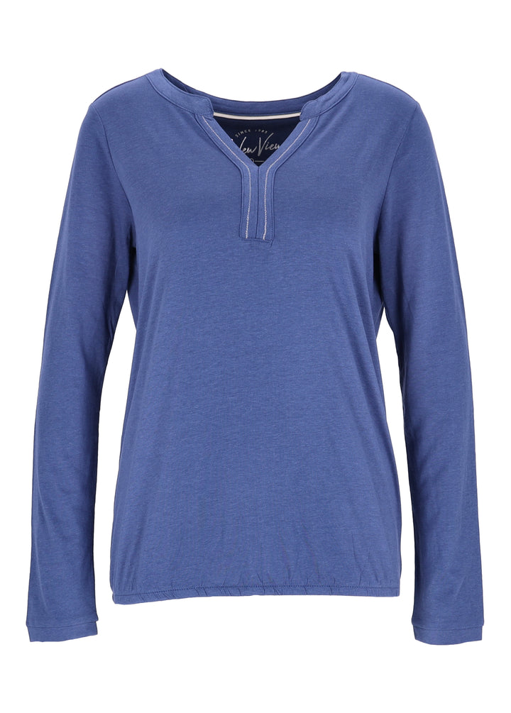 New View Damen Shirt smoke blue