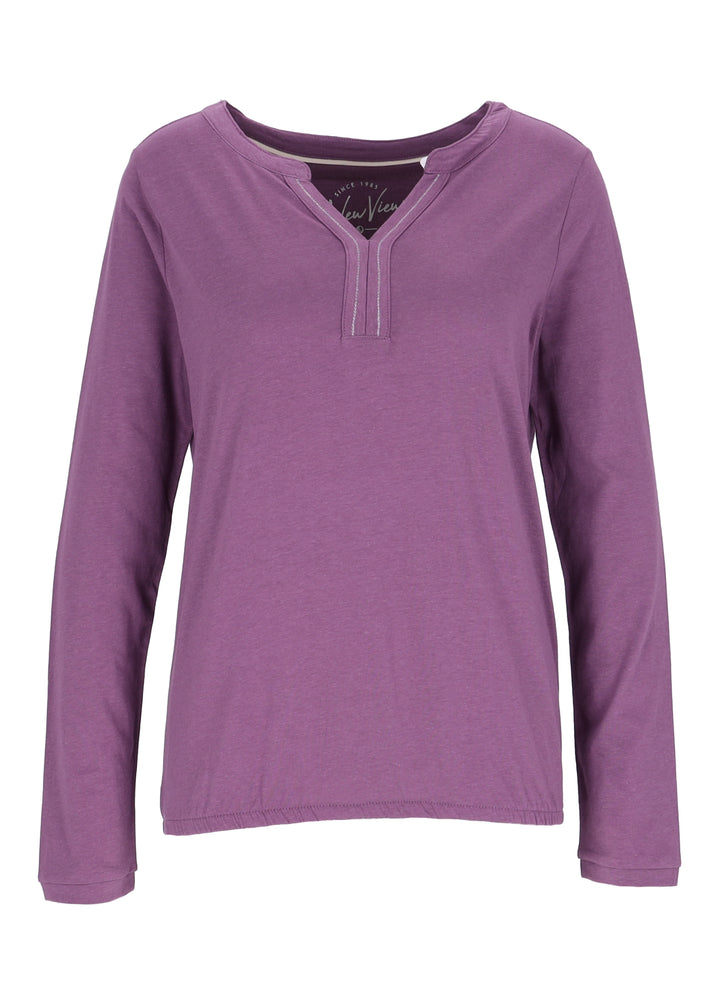 New View Damen Shirt smoke blue