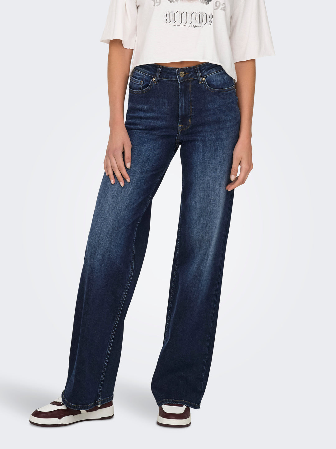 ONLY Madison Wide Fit Jeans Damen