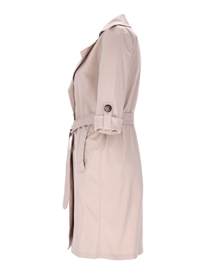 Splash of Color Trenchcoat Damen
