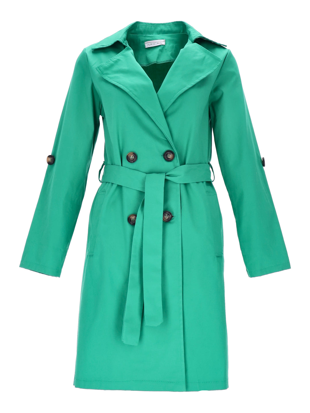 Splash of Color Trenchcoat Damen