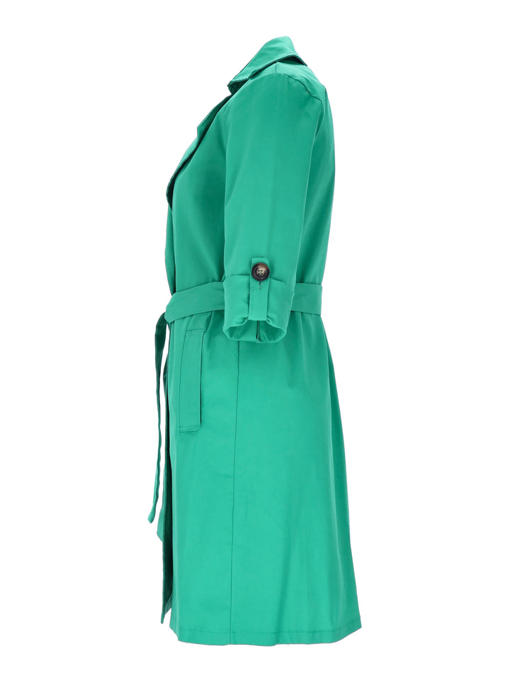 Splash of Color Trenchcoat Damen