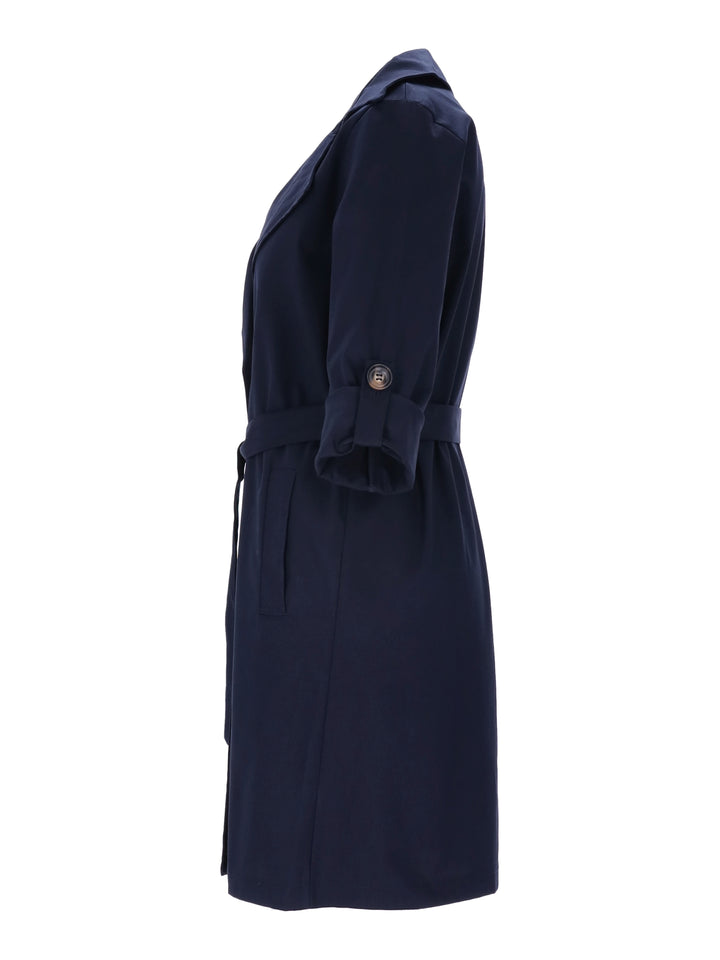 Splash of Color Trenchcoat Damen