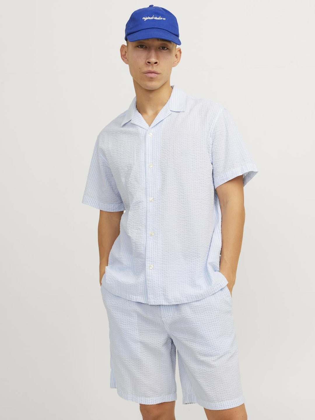 Jack & Jones Seersucker Hemd Herren