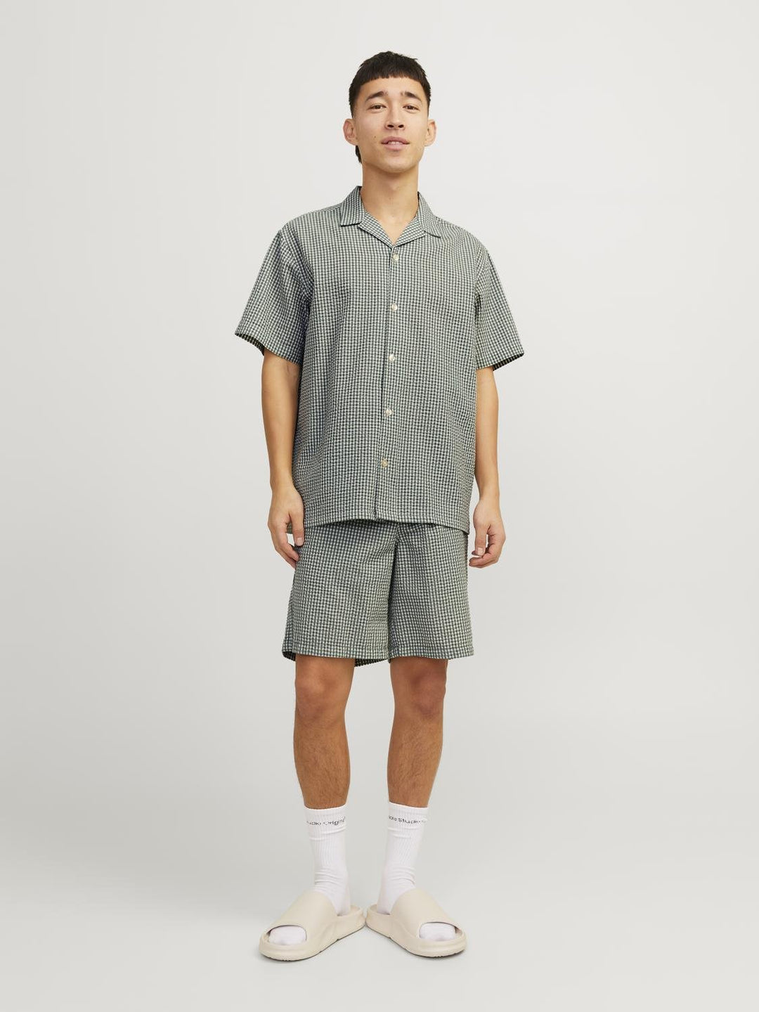 Jack & Jones Seersucker Hemd Herren