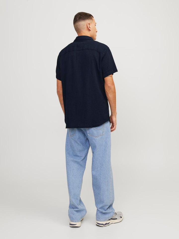 Jack & Jones Kurzarm Hemd Dobby