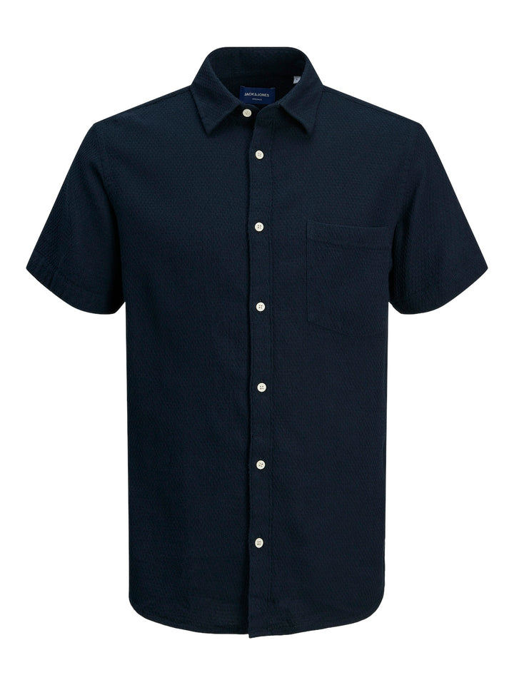 Jack & Jones Kurzarm Hemd Dobby