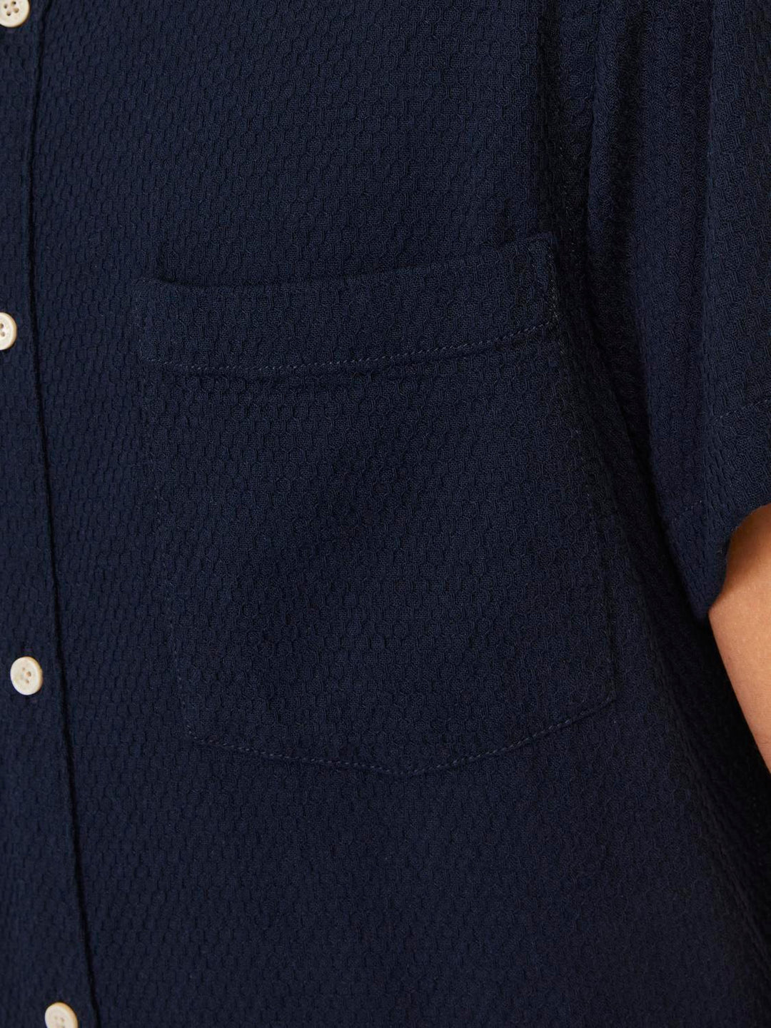Jack & Jones Kurzarm Hemd Dobby