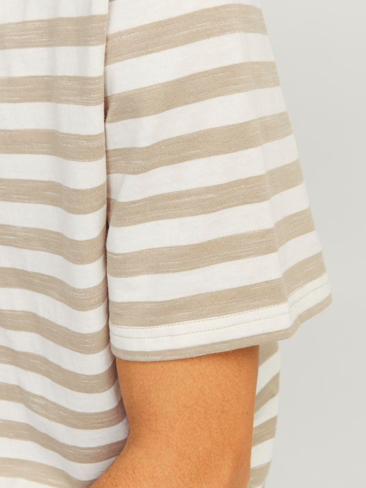 Jack & Jones Stripe Crew Neck T-Shirt
