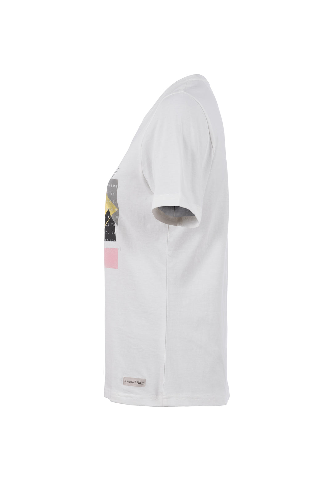 SOQUESTO Damen T-Shirt Baumwolle