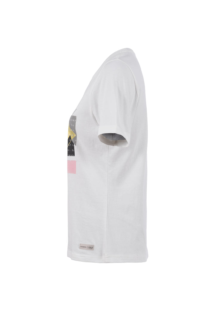 SOQUESTO Damen T-Shirt Baumwolle