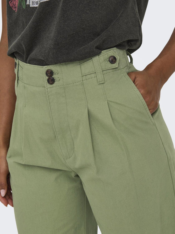 ONLY Pleat Wide Pant - Hochwertige Damenhose