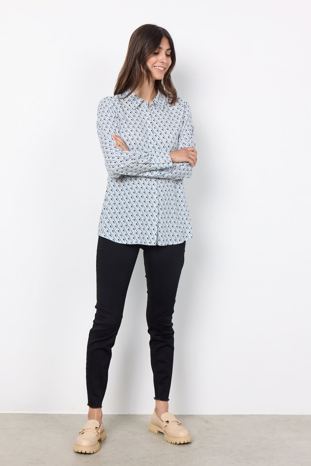 Soyaconcept Langarm Bluse Viskose
