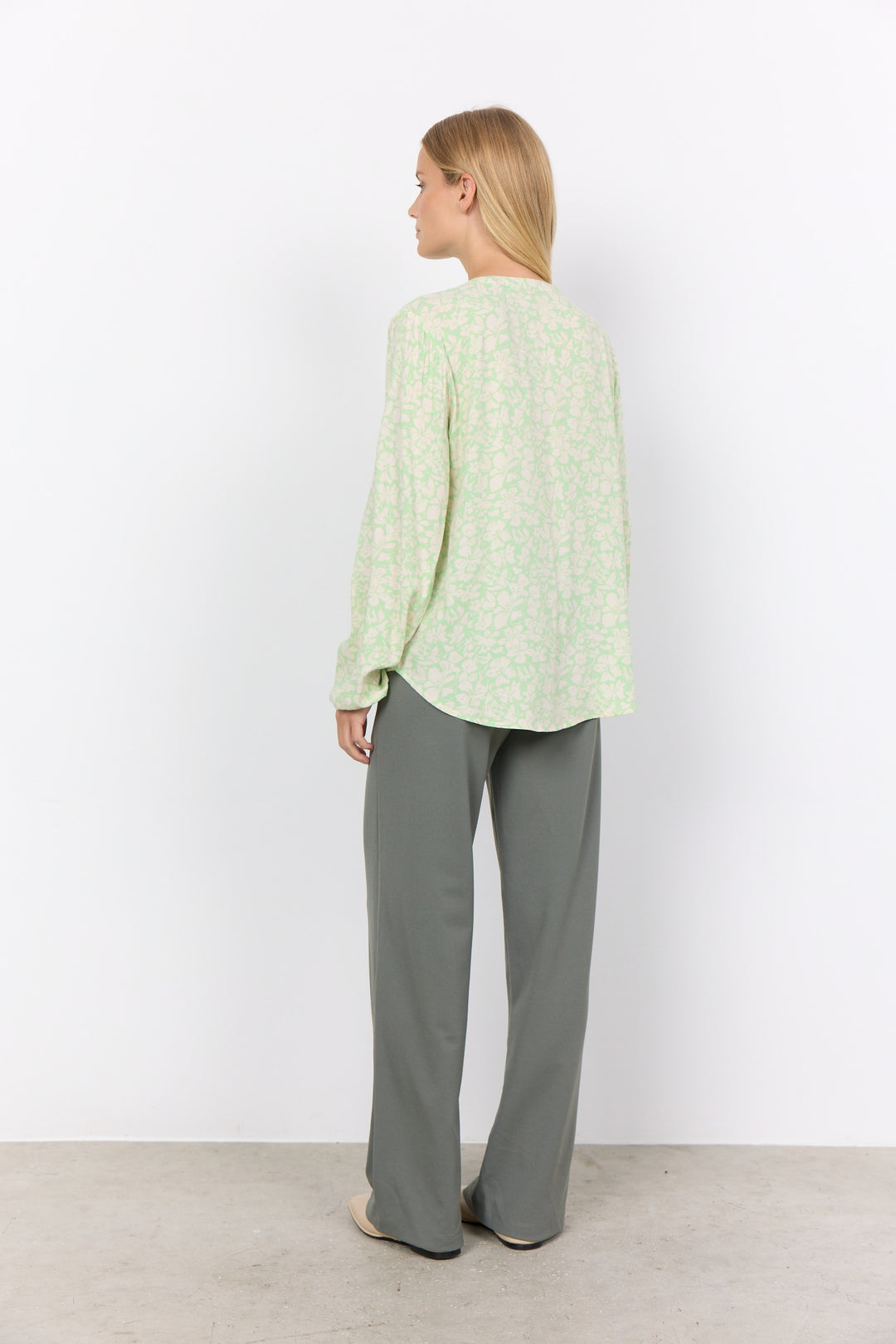 Soyaconcept Langarm Bluse aus Viskose