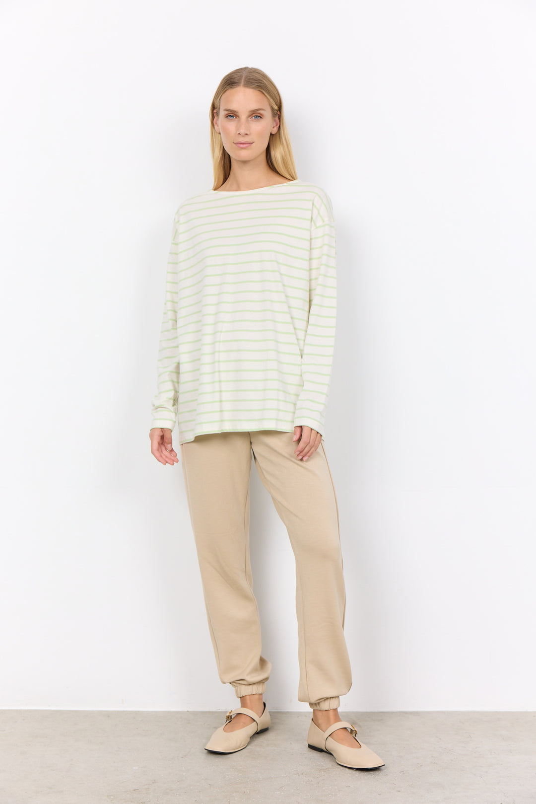 Soyaconcept Damen Langarmshirt Baumwolle