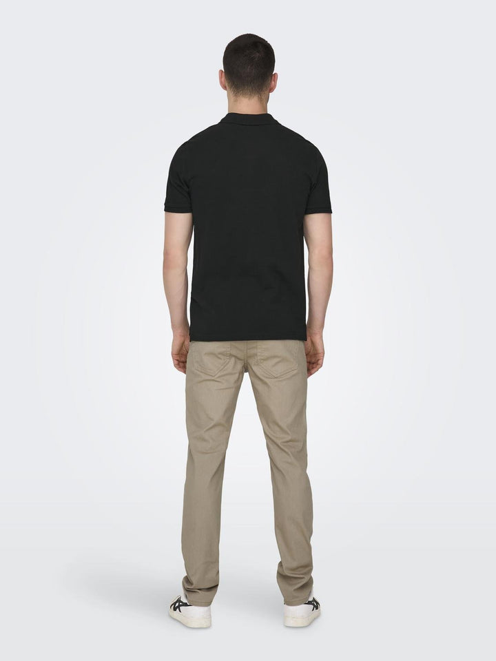 ONLY & SONS Poloshirt Slim Fit Navy