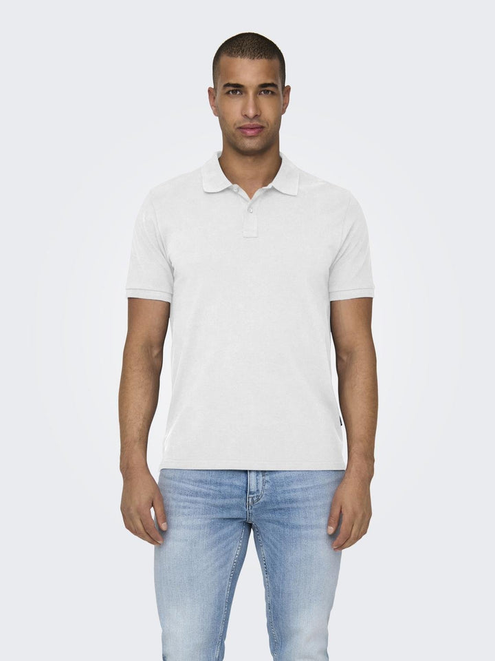 ONLY & SONS Poloshirt Slim Fit Navy