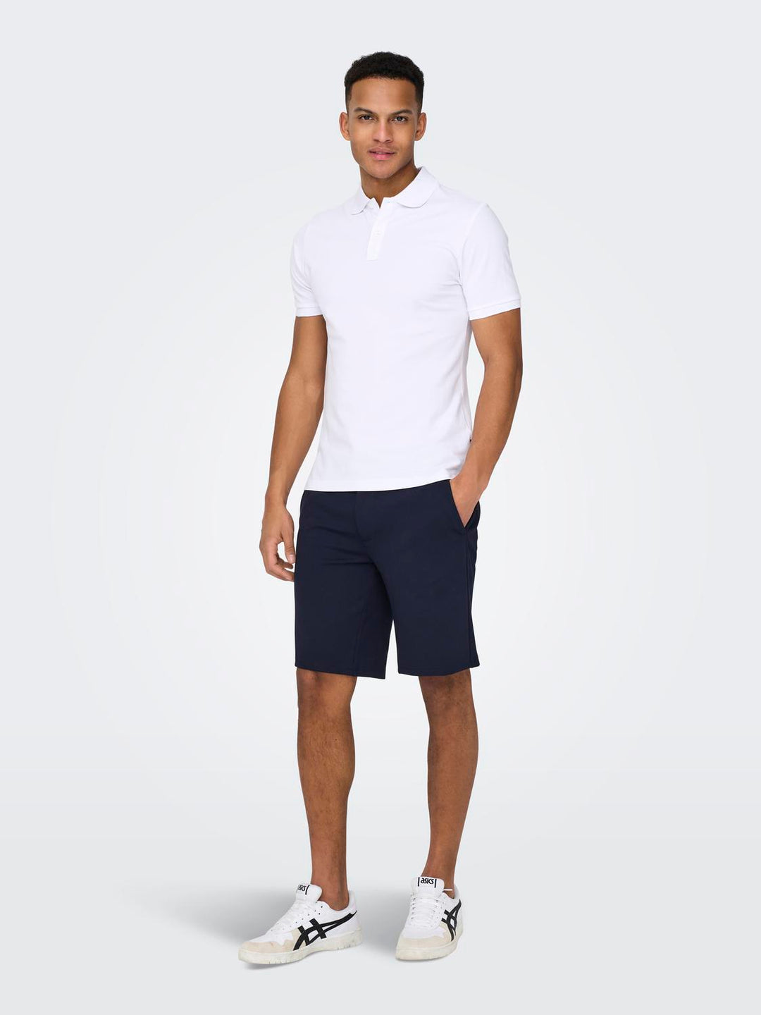 ONLY & SONS Poloshirt Slim Fit Navy