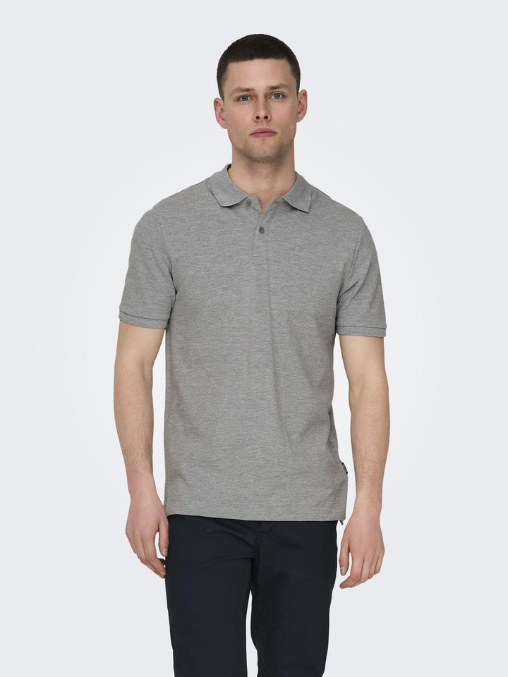 ONLY & SONS Poloshirt Slim Fit Navy