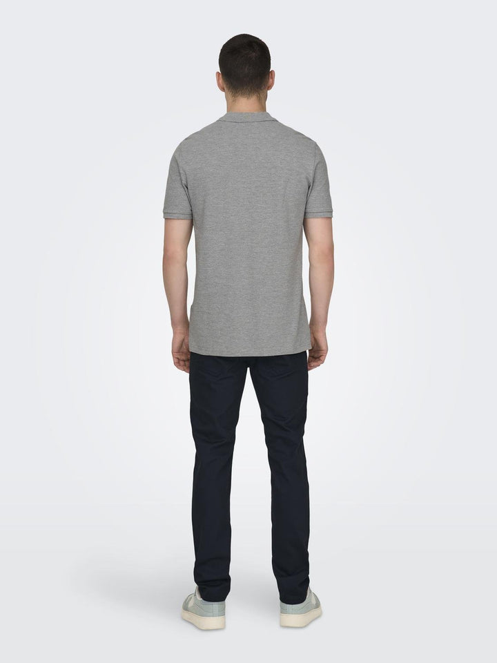 ONLY & SONS Poloshirt Slim Fit Navy