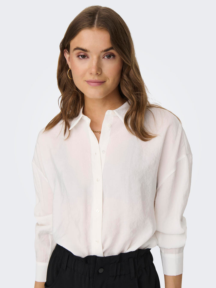 ONLY Modal Langarm Bluse Damen