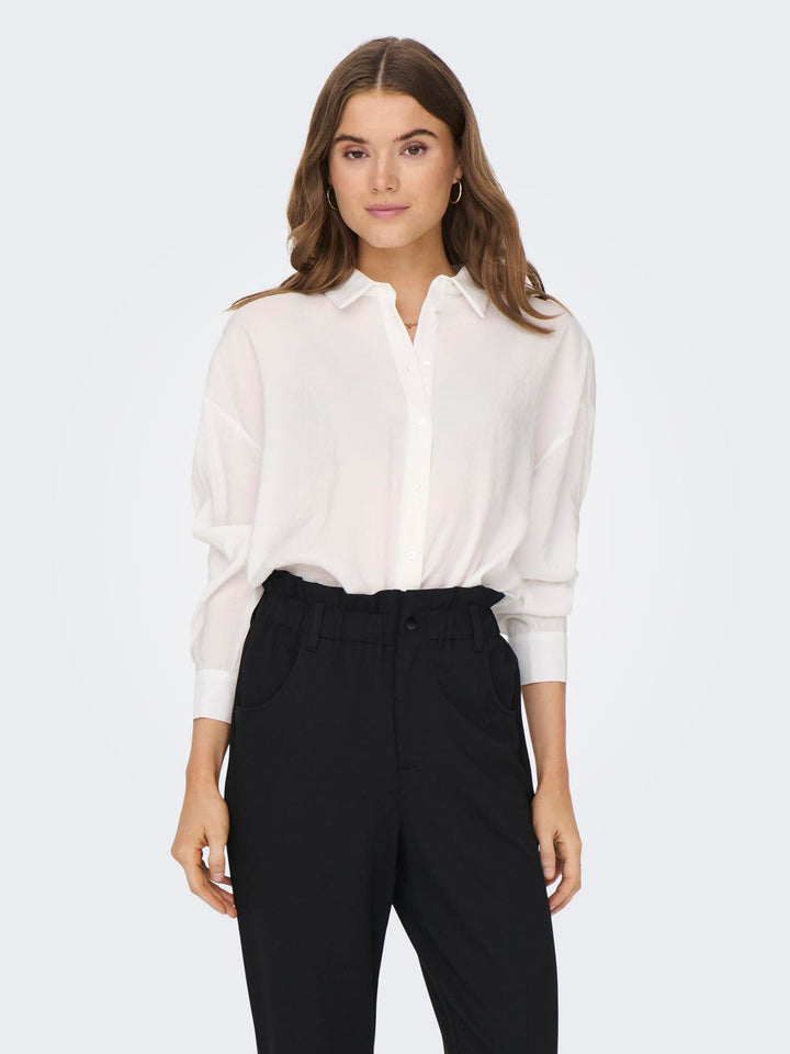 ONLY Modal Langarm Bluse Damen