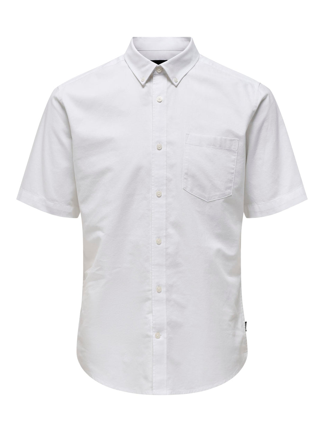 ONLY Oxford Hemd Herren Kurzarm Slim