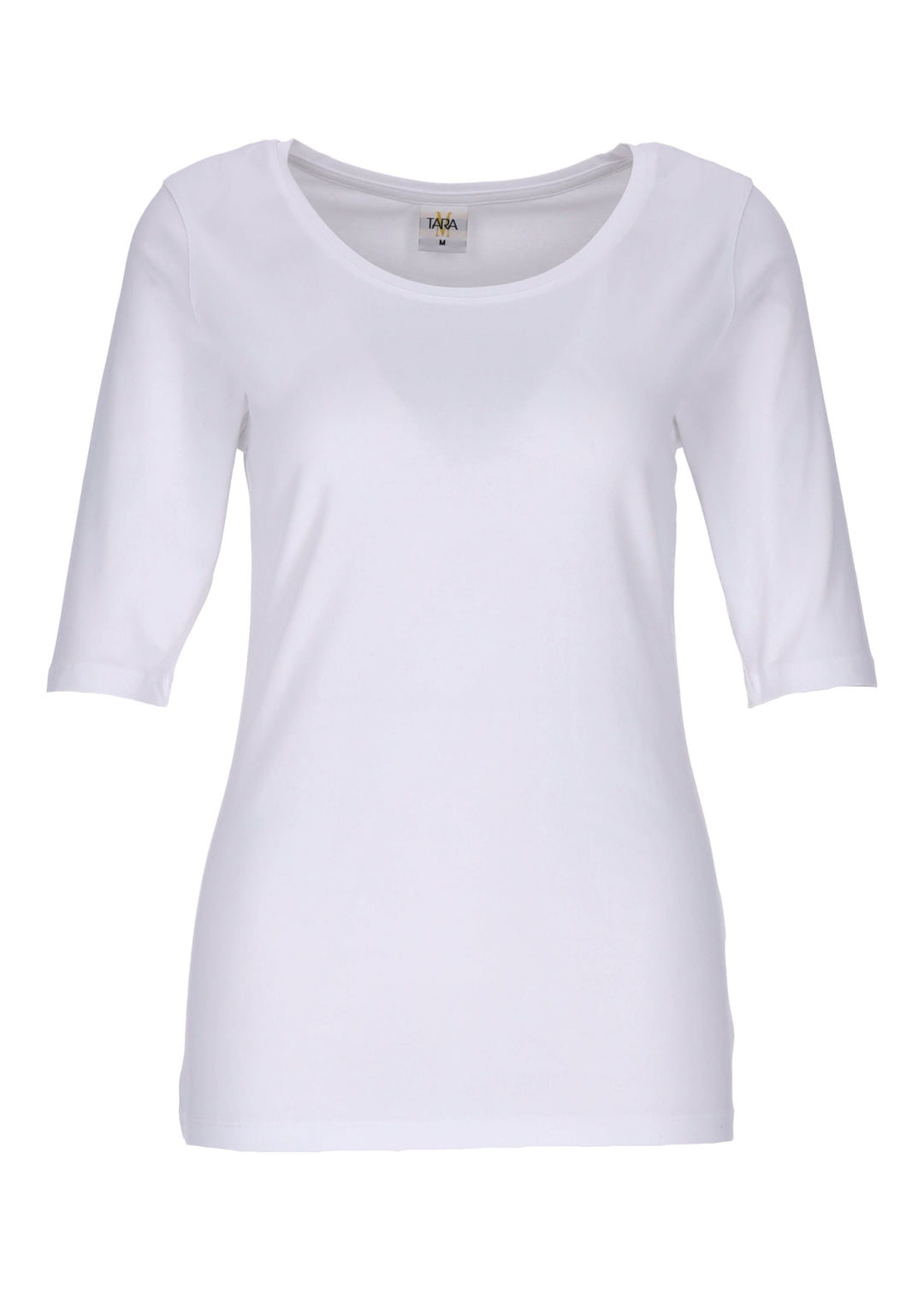 TARA M Damen T-Shirt Dreiviertel-Ärmel